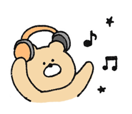 Mr. Bear"Kumao"3 sticker #9778864