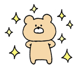 Mr. Bear"Kumao"3 sticker #9778871