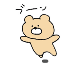 Mr. Bear"Kumao"3 sticker #9778875