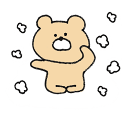 Mr. Bear"Kumao"3 sticker #9778882