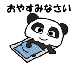 Strange Panda sticker #9778935