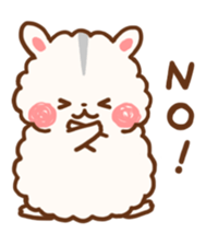 fluffy hamster2 sticker #9779067