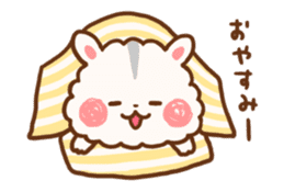 fluffy hamster2 sticker #9779071