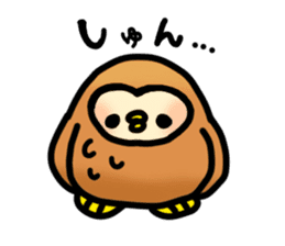 Fluffy owls sticker #9779500