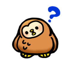 Fluffy owls sticker #9779526