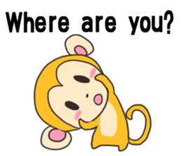 MONTA and MOMOKO'S English Vol.2 sticker #9779579