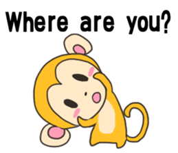 MONTA and MOMOKO'S English Vol.2 sticker #9779579