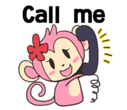 MONTA and MOMOKO'S English Vol.2 sticker #9779582