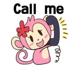 MONTA and MOMOKO'S English Vol.2 sticker #9779582