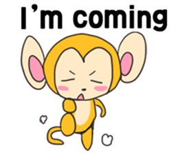 MONTA and MOMOKO'S English Vol.2 sticker #9779586