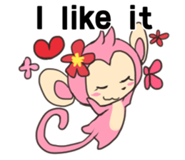 MONTA and MOMOKO'S English Vol.2 sticker #9779594