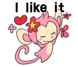 MONTA and MOMOKO'S English Vol.2 sticker #9779594