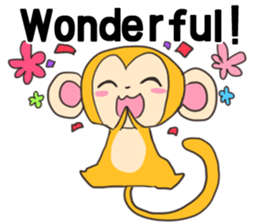 MONTA and MOMOKO'S English Vol.2 sticker #9779595