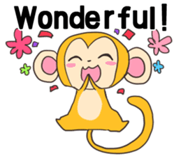 MONTA and MOMOKO'S English Vol.2 sticker #9779595