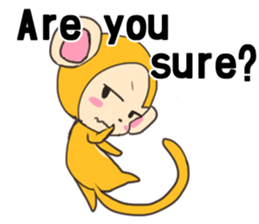 MONTA and MOMOKO'S English Vol.2 sticker #9779597