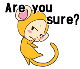 MONTA and MOMOKO'S English Vol.2 sticker #9779597