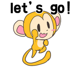 MONTA and MOMOKO'S English Vol.2 sticker #9779599