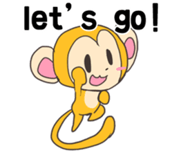 MONTA and MOMOKO'S English Vol.2 sticker #9779599