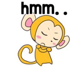 MONTA and MOMOKO'S English Vol.2 sticker #9779605