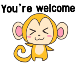 MONTA and MOMOKO'S English Vol.2 sticker #9779606