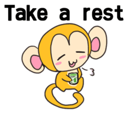 MONTA and MOMOKO'S English Vol.2 sticker #9779610