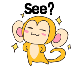 MONTA and MOMOKO'S English Vol.2 sticker #9779613