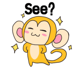 MONTA and MOMOKO'S English Vol.2 sticker #9779613