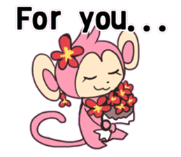 MONTA and MOMOKO'S English Vol.2 sticker #9779614