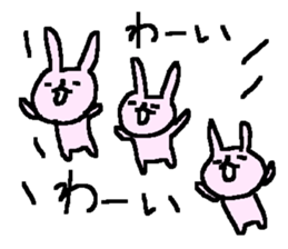 Many many rabbit stickers! sticker #9780146