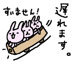 Many many rabbit stickers! sticker #9780151