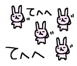 Many many rabbit stickers! sticker #9780157