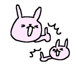 Many many rabbit stickers! sticker #9780161