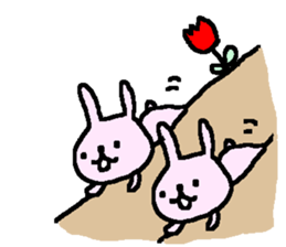 Many many rabbit stickers! sticker #9780170