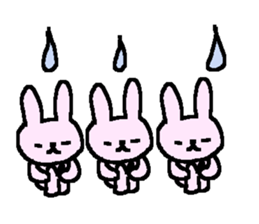 Many many rabbit stickers! sticker #9780172