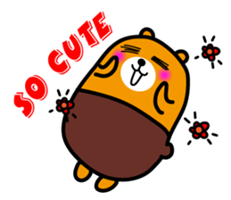 Liu-Lang Bear-Happy Happy Time sticker #9780216