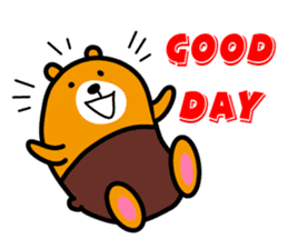 Liu-Lang Bear-Happy Happy Time sticker #9780217