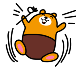 Liu-Lang Bear-Happy Happy Time sticker #9780222