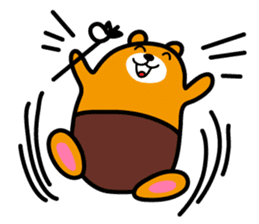 Liu-Lang Bear-Happy Happy Time sticker #9780222