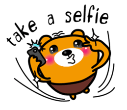 Liu-Lang Bear-Happy Happy Time sticker #9780224