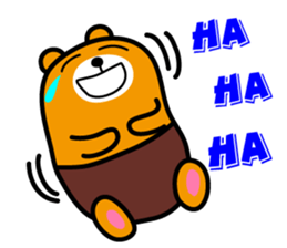 Liu-Lang Bear-Happy Happy Time sticker #9780227