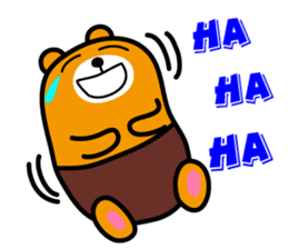 Liu-Lang Bear-Happy Happy Time sticker #9780227