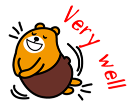Liu-Lang Bear-Happy Happy Time sticker #9780230