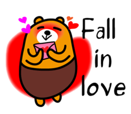 Liu-Lang Bear-Happy Happy Time sticker #9780232