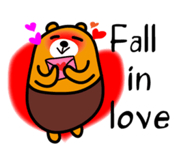 Liu-Lang Bear-Happy Happy Time sticker #9780232