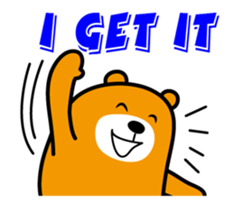 Liu-Lang Bear-Happy Happy Time sticker #9780237