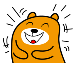 Liu-Lang Bear-Happy Happy Time sticker #9780244