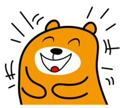 Liu-Lang Bear-Happy Happy Time sticker #9780244