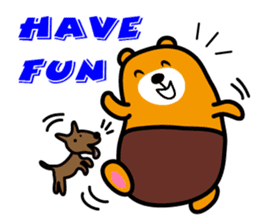 Liu-Lang Bear-Happy Happy Time sticker #9780245
