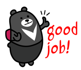 Liu-Lang Bear-Happy Happy Time sticker #9780247