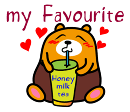 Liu-Lang Bear-Happy Happy Time sticker #9780249